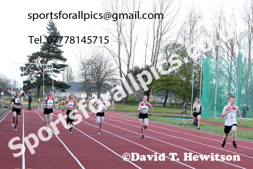 150 metres, North East Grand Prix No. 1, Monkton on Wednesday, April 28th, 2021. Photo: David T. Hewitson/Sports for All Pics